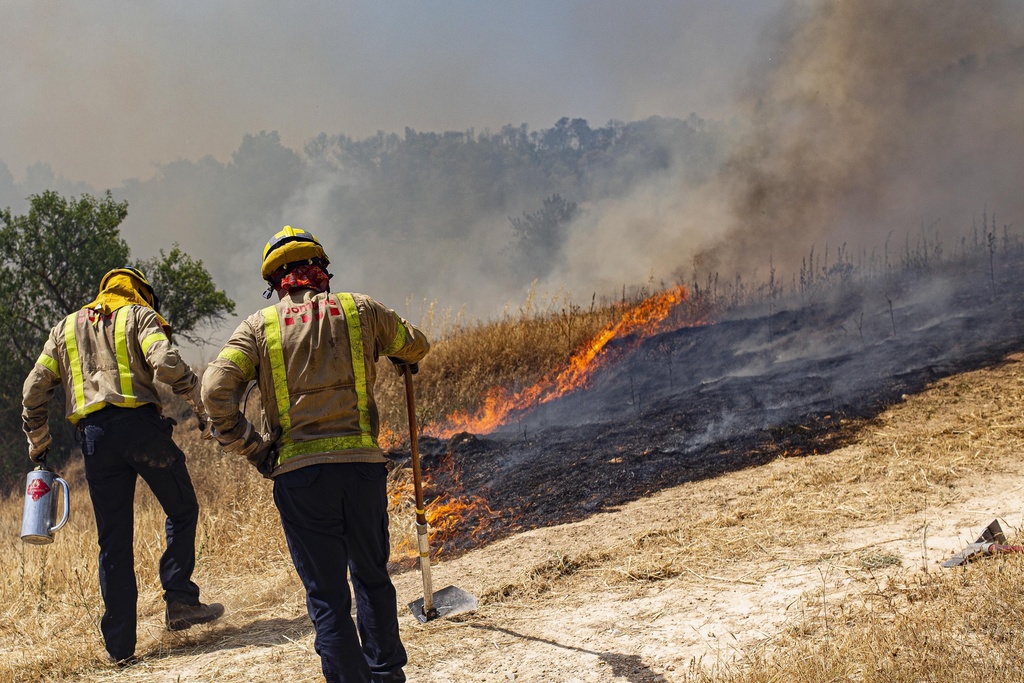 34 des 50 provinces d'Espagne sont en état d'alerte incendie.