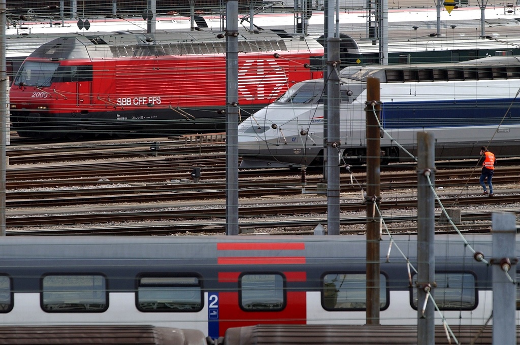 Deux TGV en direction de Paris ont dû être supprimés.