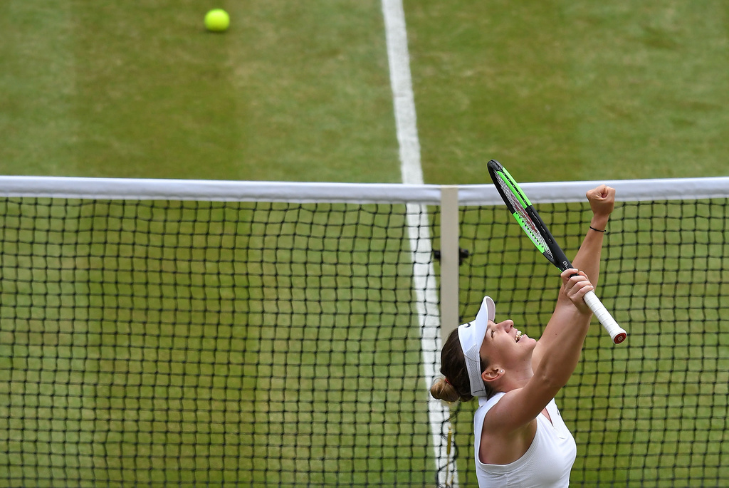 Simona Halep a remporté la finale en deux sets.