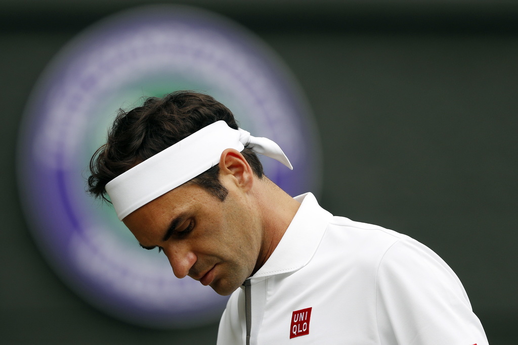 Roger Federer a craqué face à Djokovic.