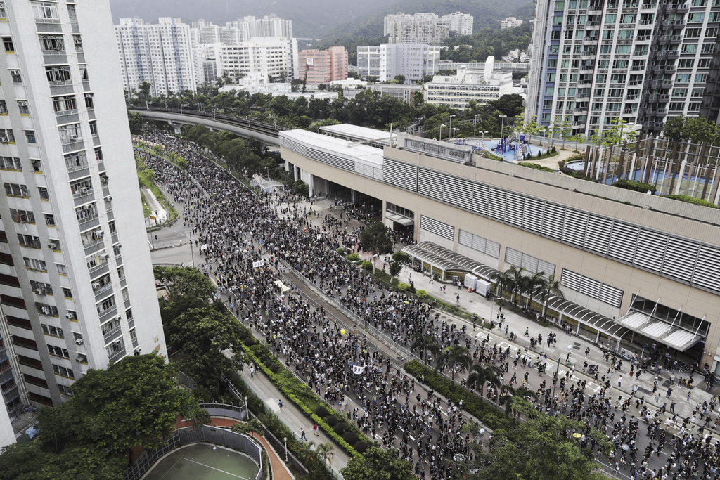 Hong Kong est secoué depuis plus d'un mois par une gigantesque vague de contestation. 