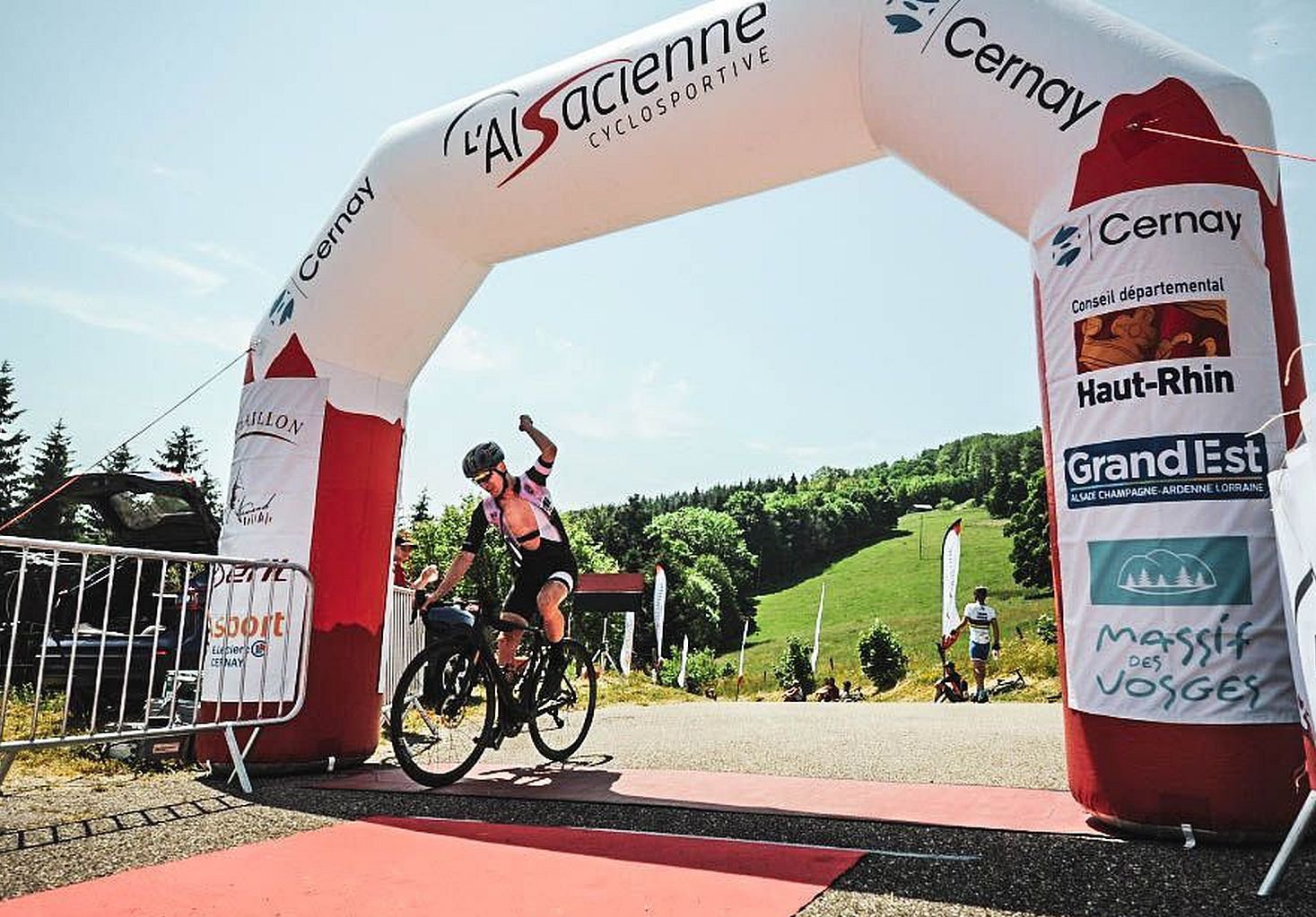 C'est la première fois que Maxime Galletti franchit une ligne d'arrivée d'une course aussi longue en vainqueur.