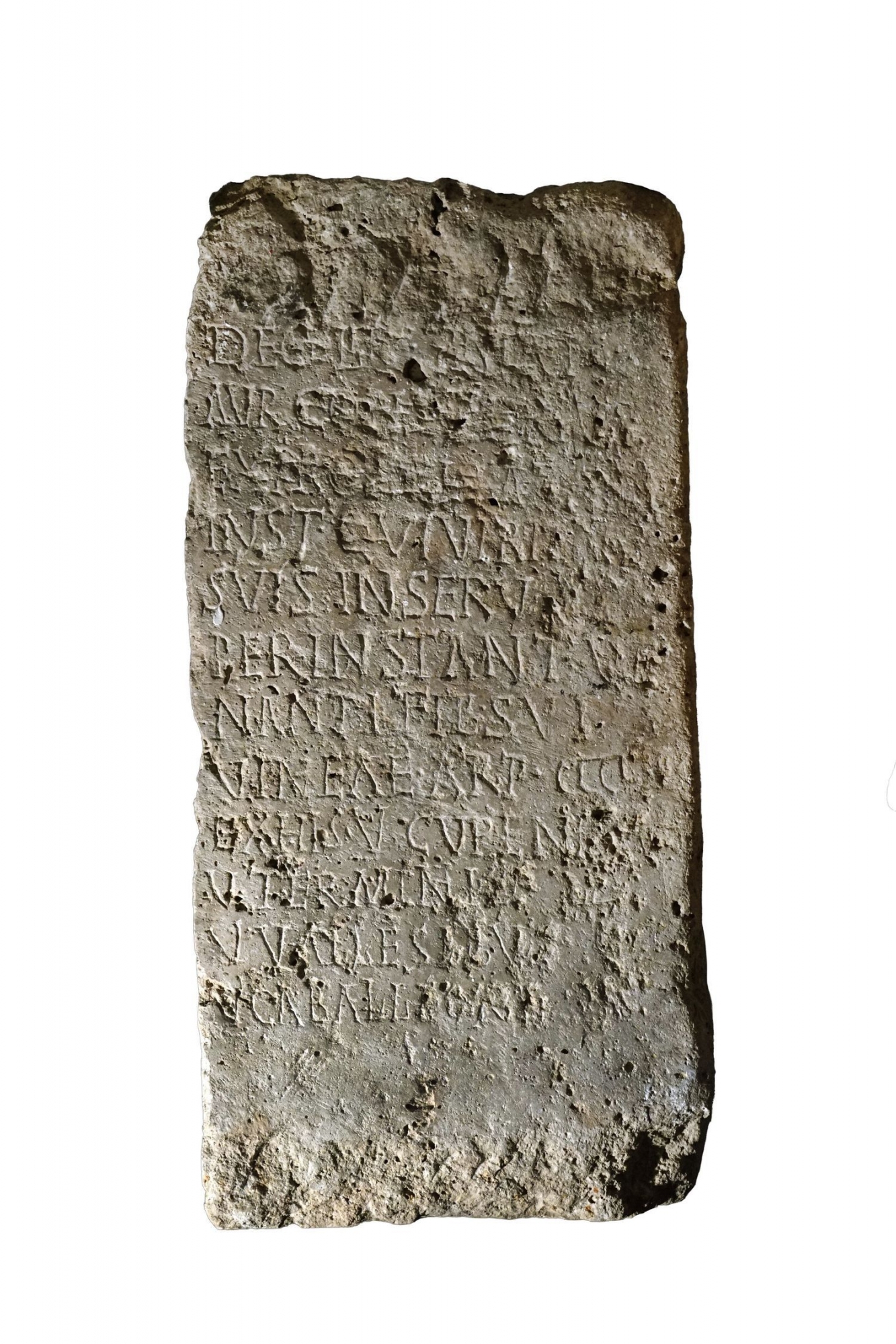 L'inscription mentionnant les cépages valaisans a été retrouvée en Croatie. Elle est datée de vers 280 après J.-C.