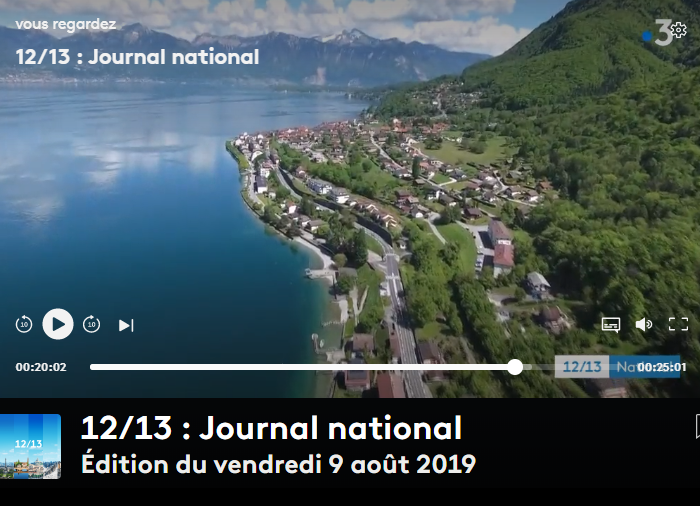 Le sujet est diffusé dès la 20e minute dans le Journal de France 3.