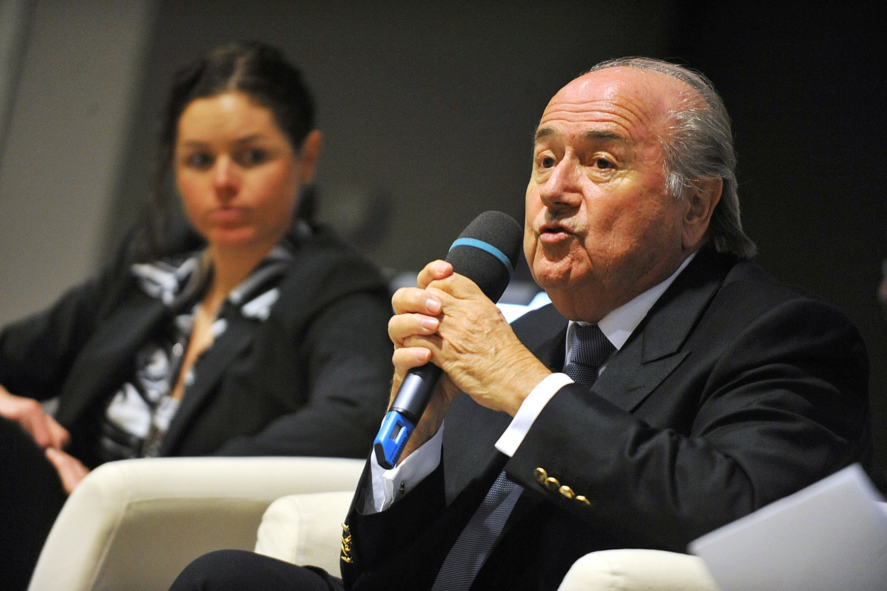 Joseph Blatter souhaiterait pouvoir terminer son travail d'assainissement de la FIFA.  