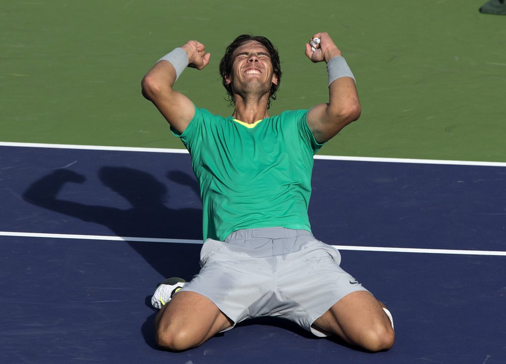 Rafael Nadal a écrasé la concurrence. 