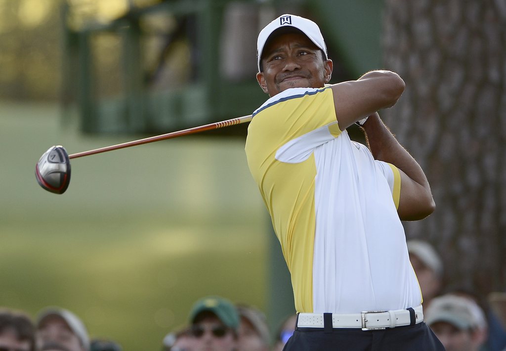 L'Américain Tiger Woods point actuellement au septième rang du Masters d'Augusta, première levée du Grand Chelem de la saison.