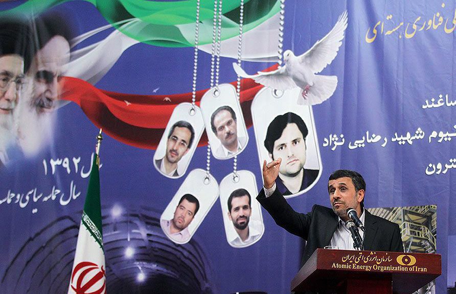 Mahmoud Ahmadinejad s'est exprimé à la télévision. 