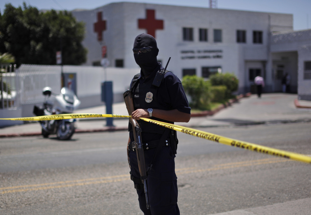 Les forces de l'ordre mexicaine n'ont jamais réussi à endiguer le flot de violence dû à la guerre entre narcotrafiquants, qui cherchent à contrôler les points de passage vers les USA. (illustration)