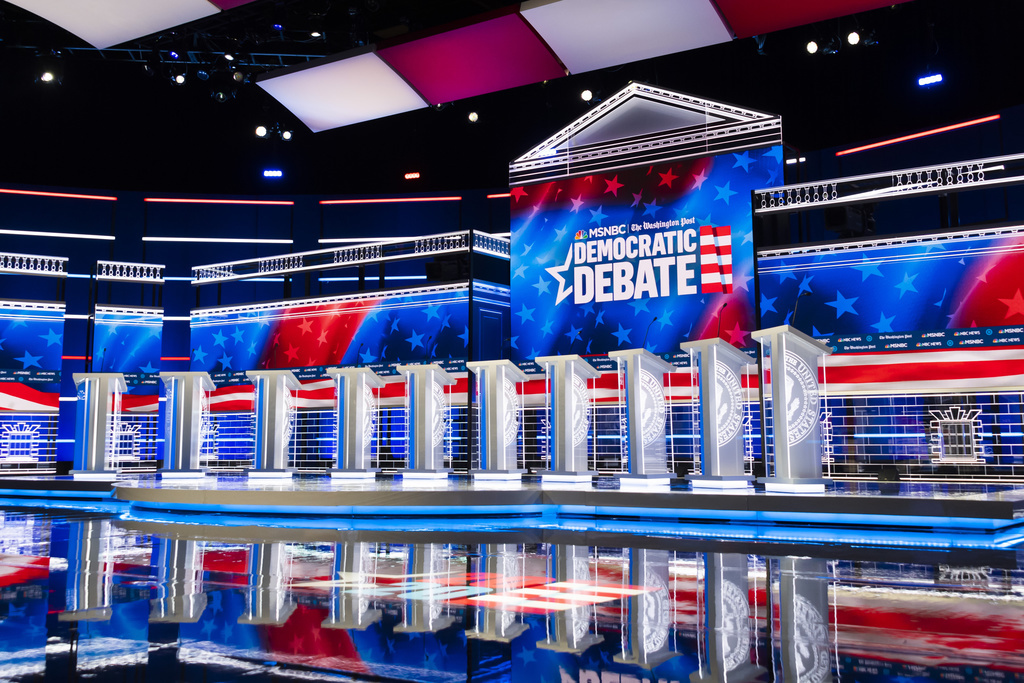 Le cinquième débat s'est déroulé à Atlanta, en Gérogie, un état avec de fortes minorités. C'est l'avant-dernier débat avant la fin de l'année.