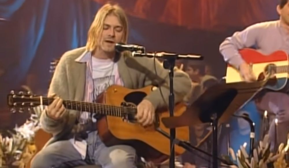Le gilet que portait Kurt Cobain lors de l'enregistrement du mythique concert "Unplugged" de 1993 n'a jamais été lavé.