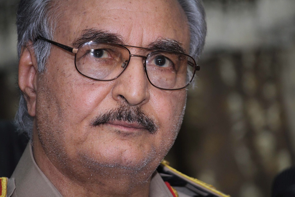 Les forces de l'homme fort de l'est libyen, le maréchal Haftar, ont annoncé samedi un cessez-le-feu (archives).