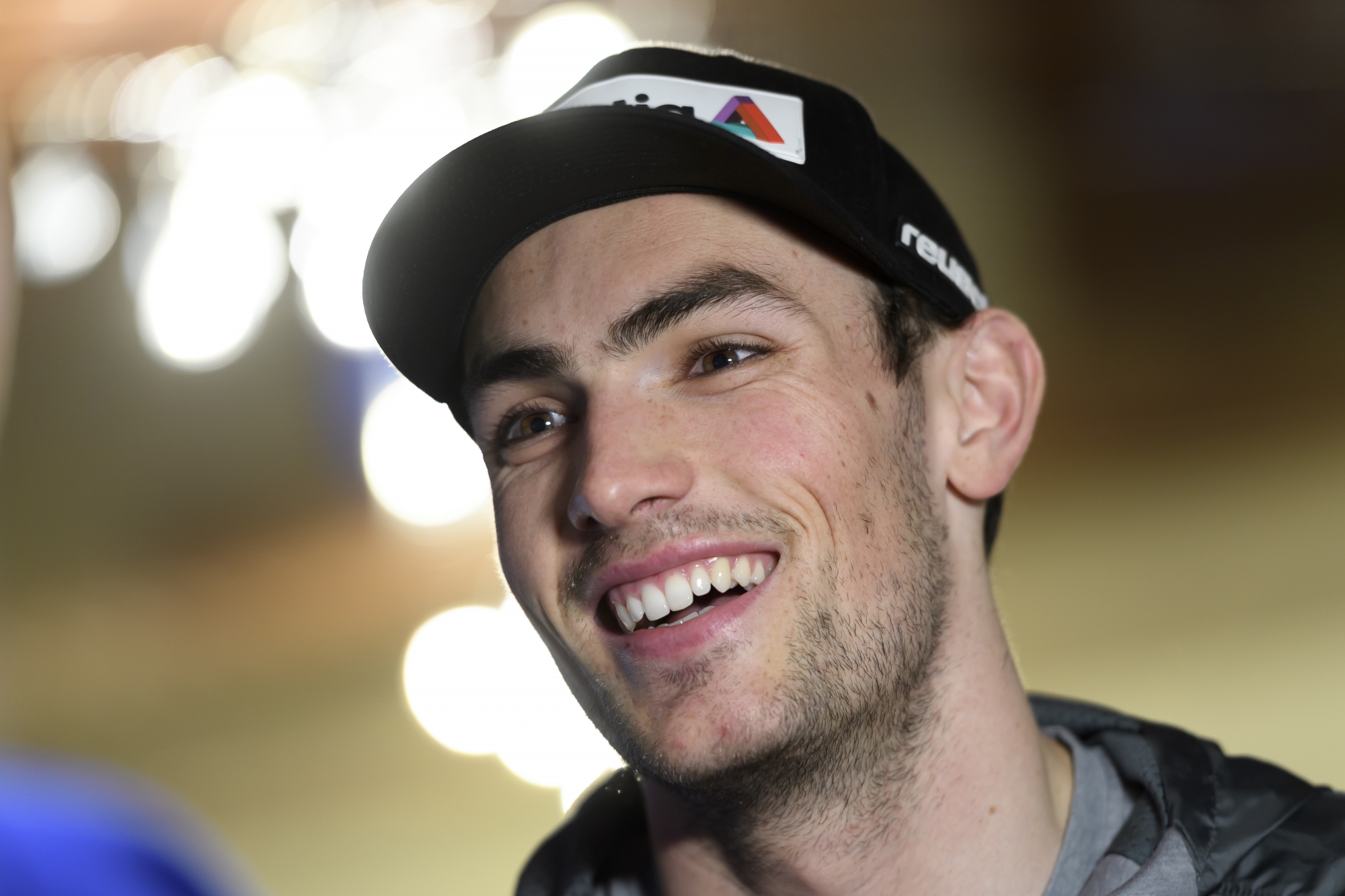 Daniel Yule peut avoir le sourire: il reste sur deux succès avant d'aborder le slalom de Wengen.