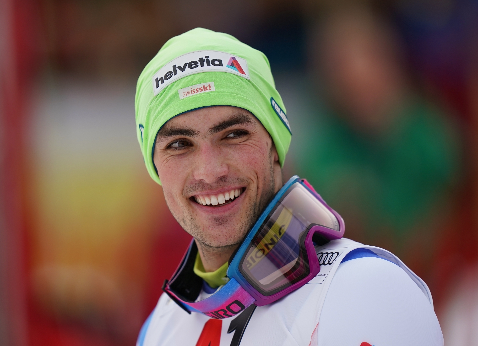 Daniel Yule peut sourire: il a remporté trois des six slaloms au programme au mois de janvier.