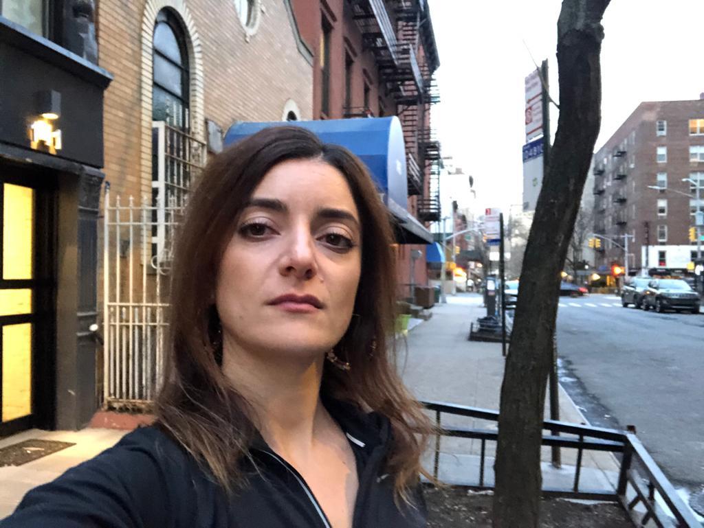 Nadia Battaglia vit à New York depuis fin 2018.