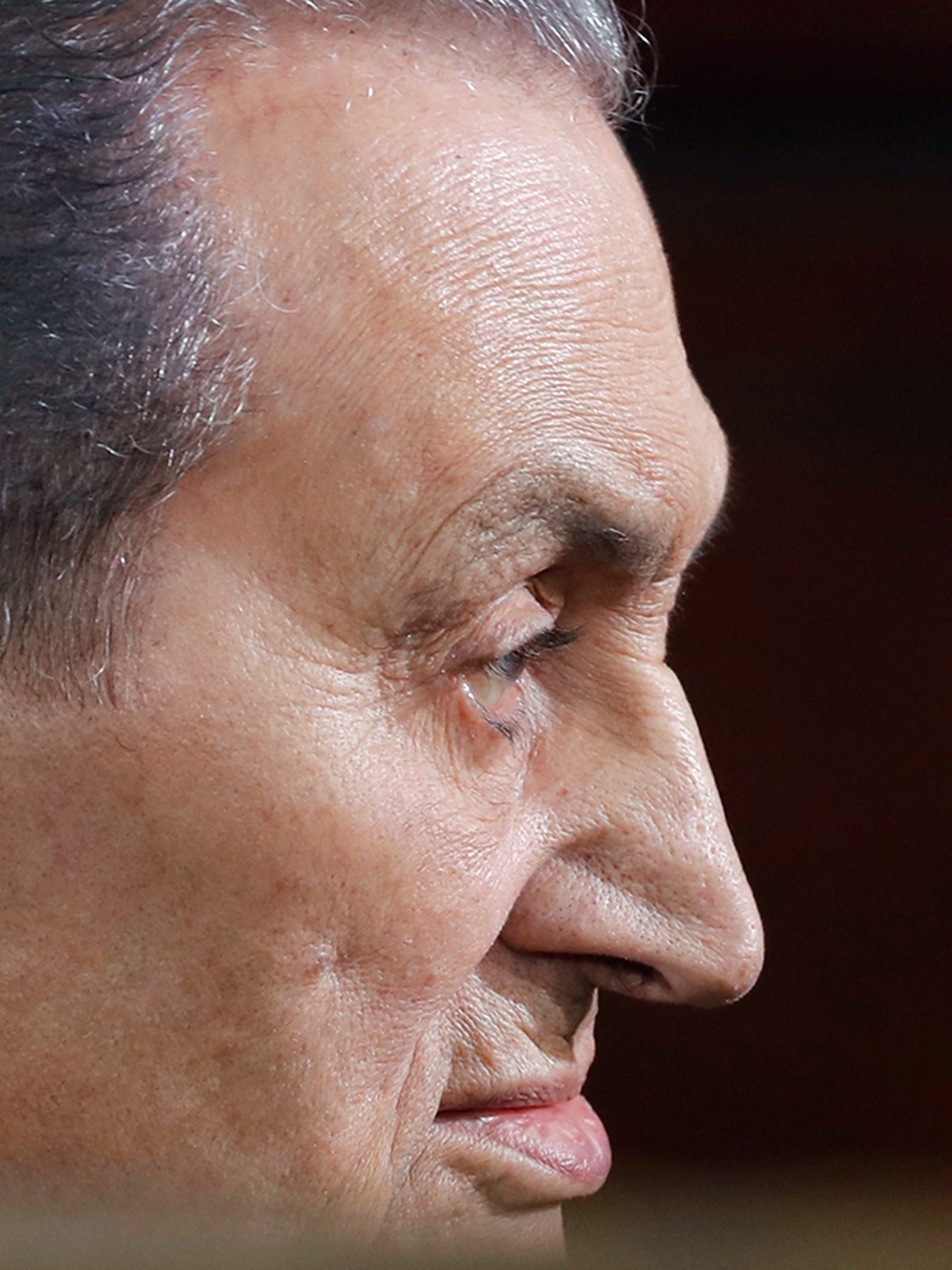 epa08246266 (FILE) - Former Egyptian President Hosni Mubarak testifies in a case related to a 2011 prison break, at a courthouse in Cairo, Egypt, 26 December 2018 (reissued 25 February 2020). According to media reports on 25 February 2020, Former Egyptian President Hosni Mubarak has died aged 92. Hosni Mubarak ruled Egypt from October 1981 till January 2011, and stepped down of the presidency after the 18-days Egyptian revolution of 2011.  EPA/MOHAMED HOSSAM (FILE) EGYPT OBIT HOSNI MUBARAK