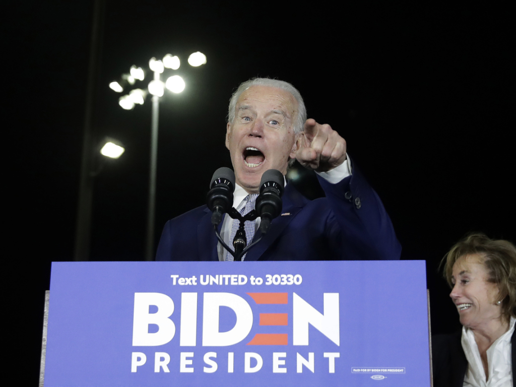 Joe Biden a remporté les primaires démocrates dans dix Etats lors du Super Tuesday.