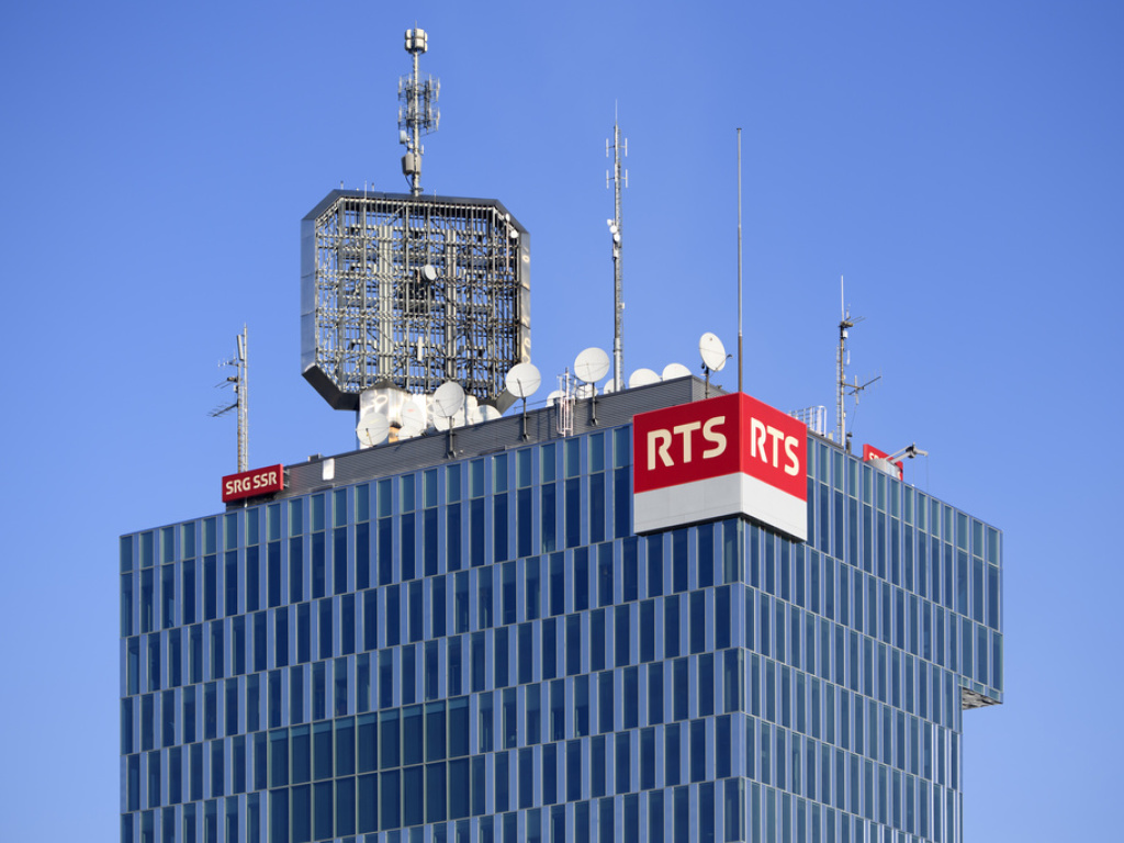 La RTS a tranché: son téléjournal se fera sur le site de l'EPFL dès 2025 et non plus dans la tour genevoise (archives).