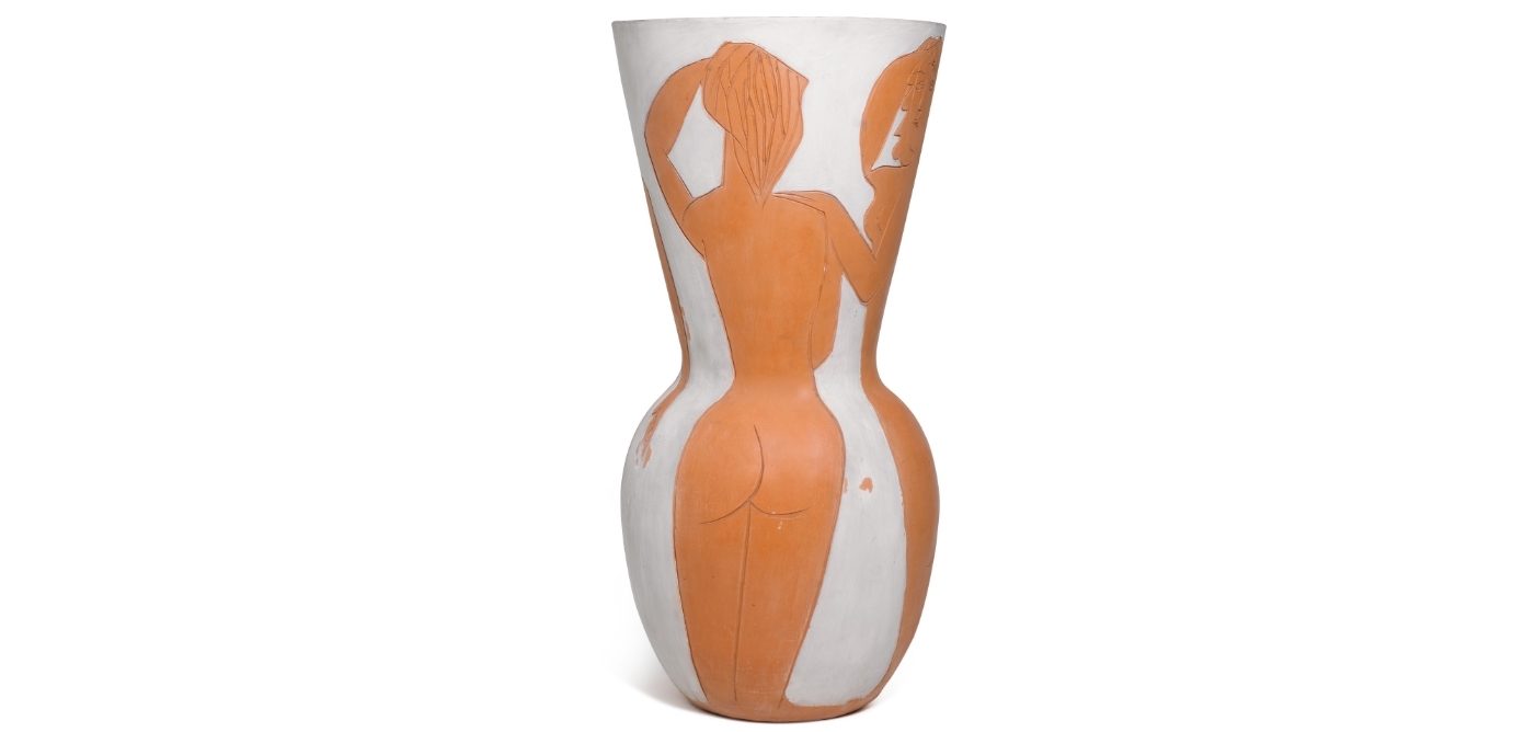 La céramique des années 1950 "Grand vase aux femmes nues" a raflé la mise la plus élevée, 482'000 euros.