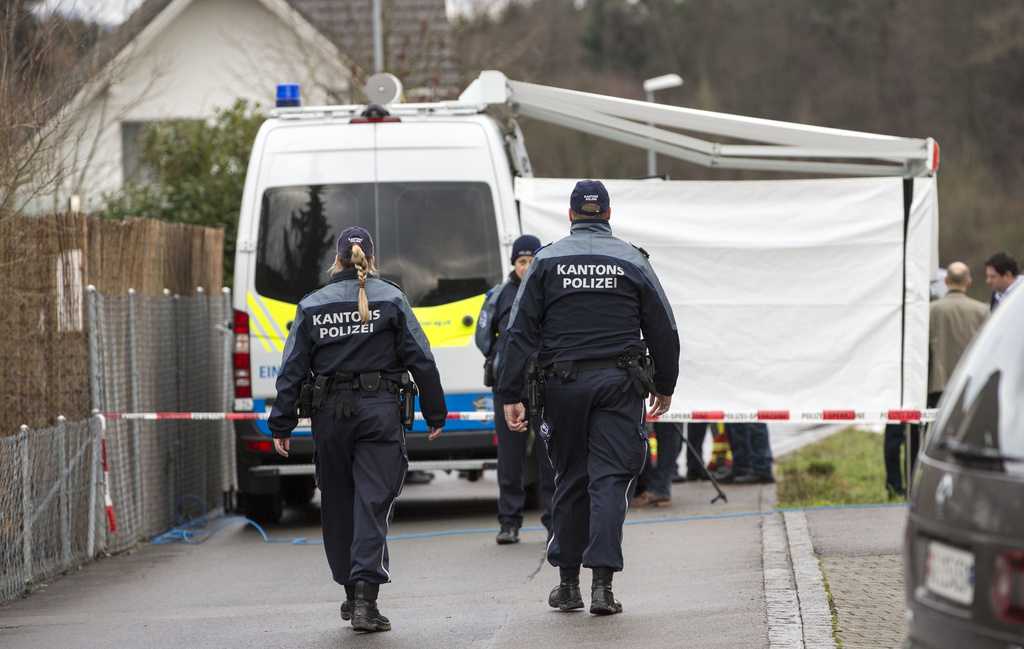 Le quadruple assassinat de Rupperswil (AG) (ici, la scène en 2015) avait choqué la Suisse.